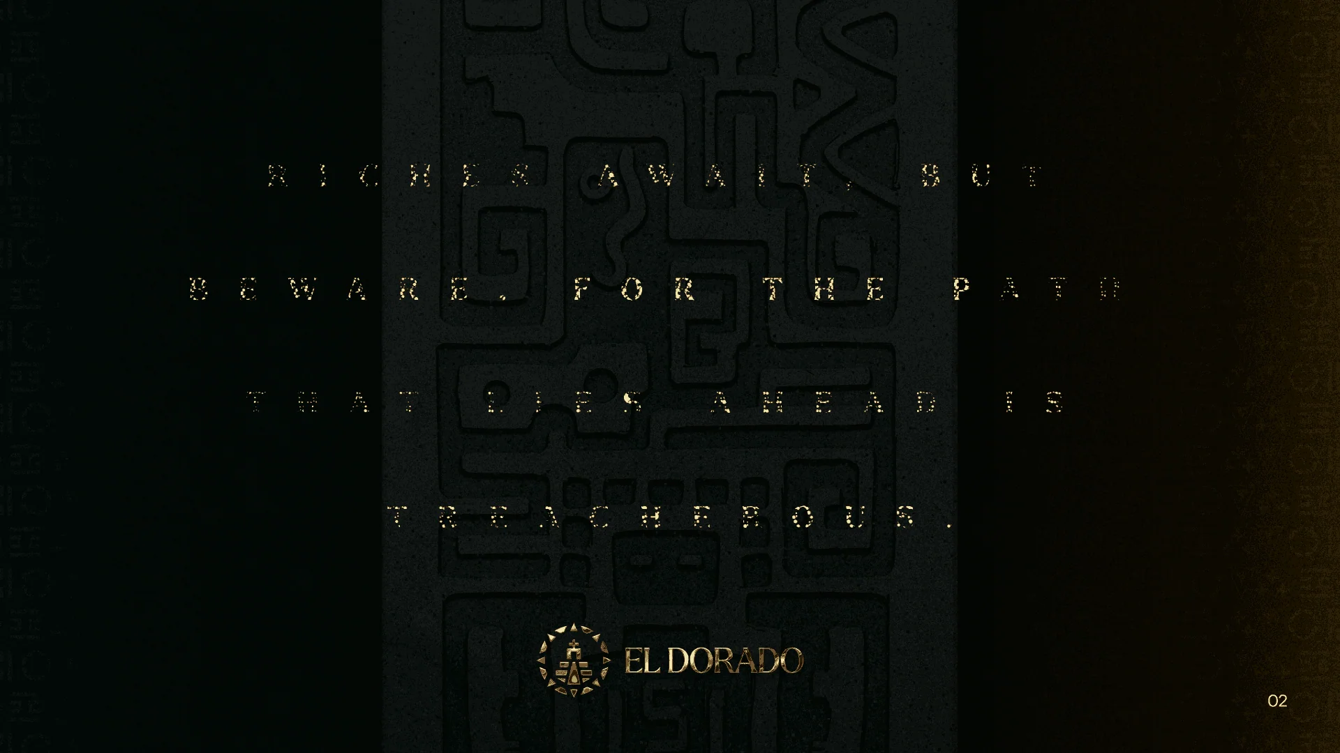 El Dorado: El Dorado Disclaimer Graphic
