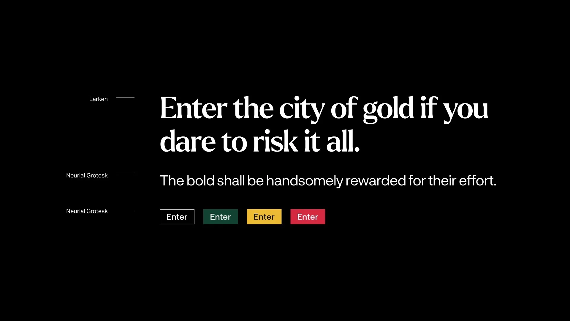 El Dorado: El Dorado Type Hierarchies