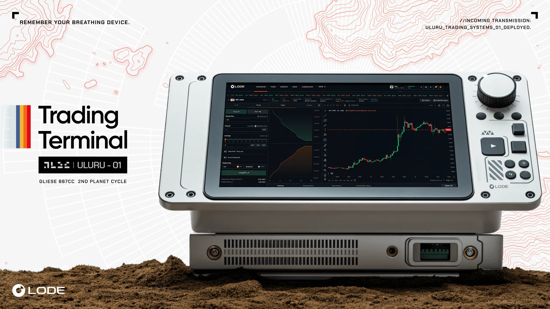 LODE: Lode Trading Terminal Launch Asset