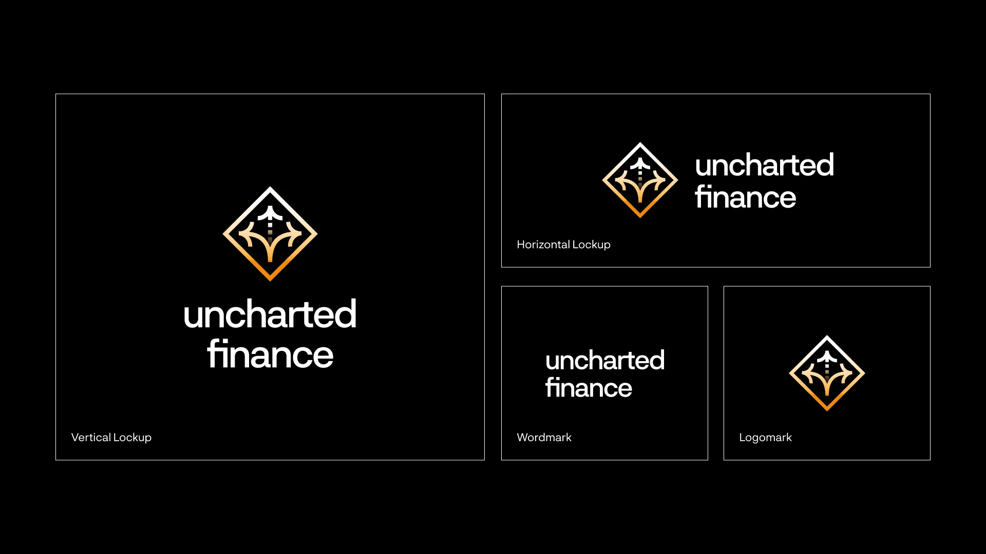 Uncharted Finance: Logo Treatments