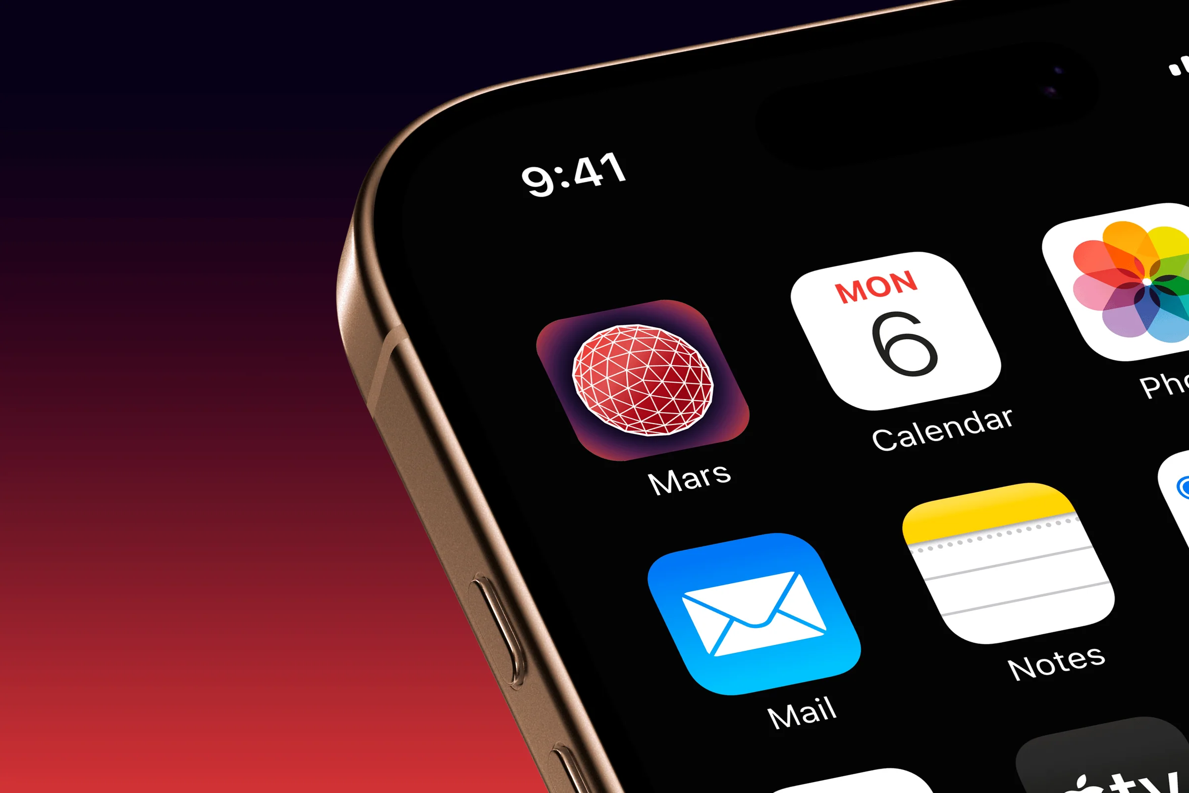 Mars Protocol: Mars dApp iOS