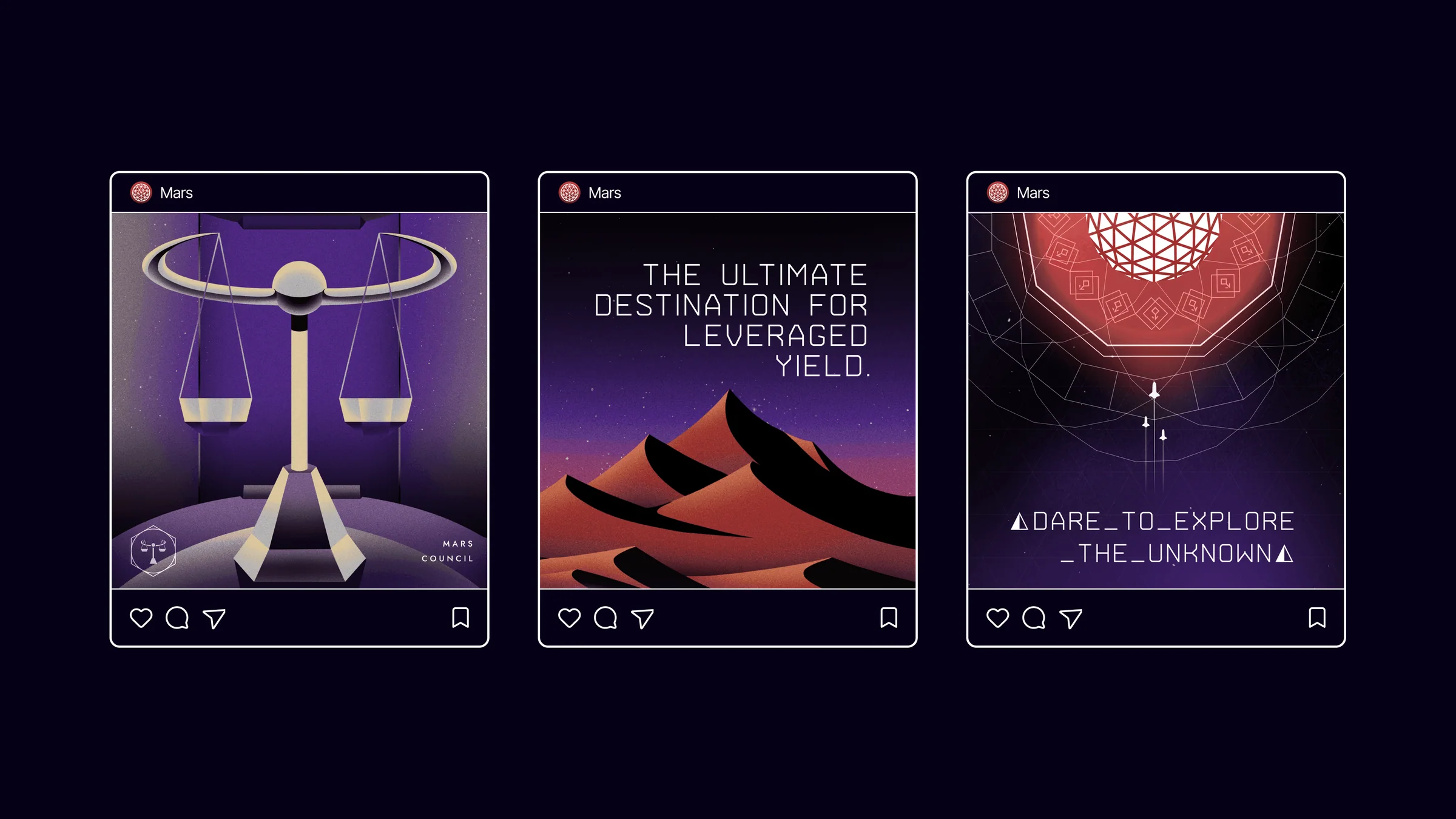 Mars Protocol: Mars Instagram Posts
